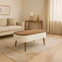 Atelier Del Sofa Noya - Blanco y nogal